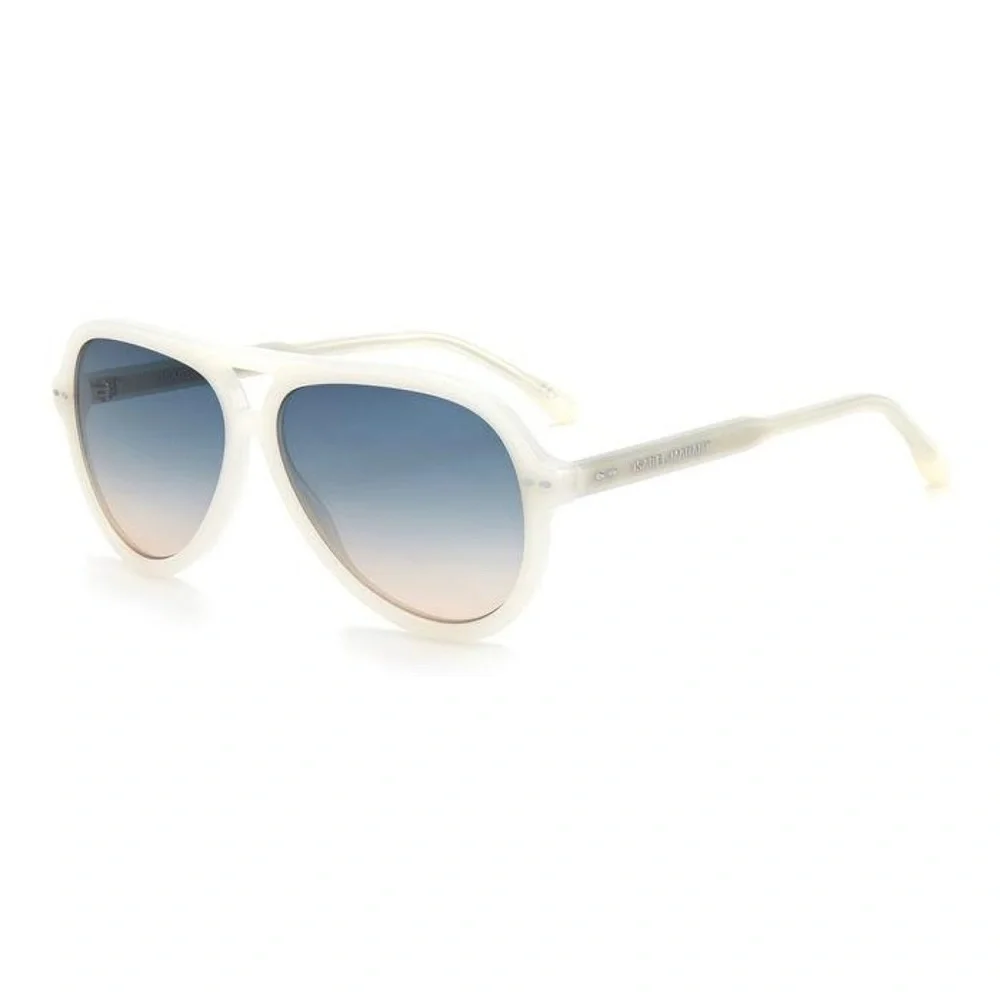 ISABEL MARANT IM0006/S SZJPR NAYA SUNGLASSES PILOT SHAPE IN IVORY NEW WITH CASE